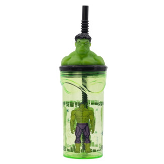Vaso figura 360ml HULK