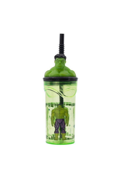 Vaso figura 360ml HULK