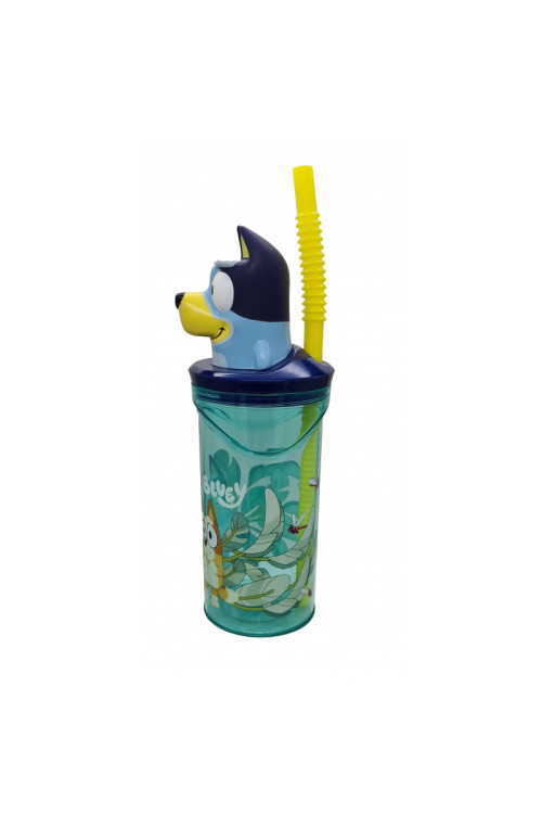 Vaso figura 360ml BLUEY