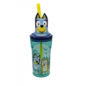 Vaso figura 360ml BLUEY