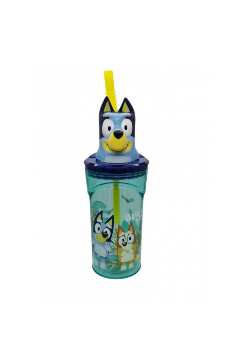 Vaso figura 360ml BLUEY