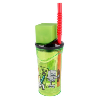Vaso figura 360ml MINECRAFT