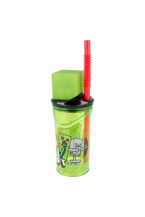 Vaso figura 360ml MINECRAFT