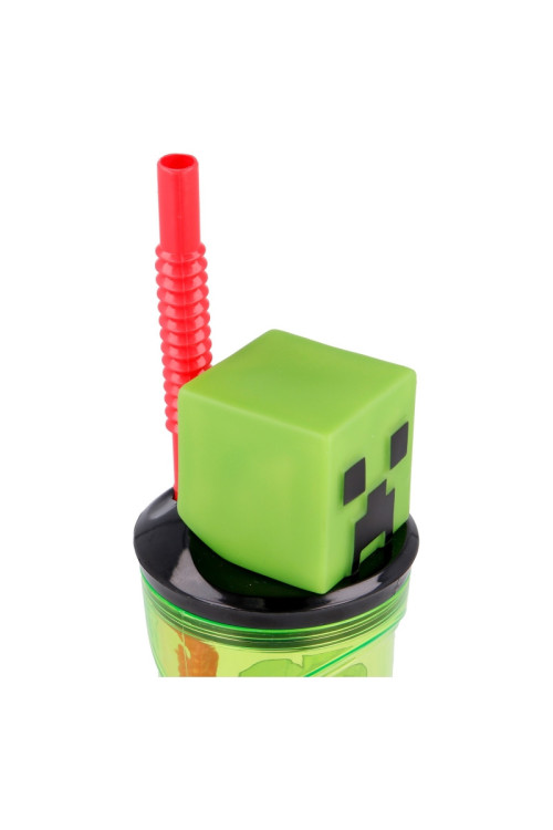 Vaso figura 360ml MINECRAFT