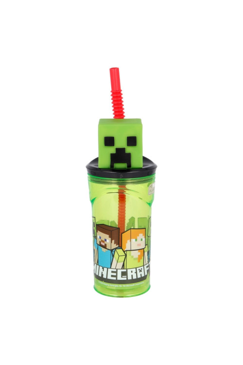 Vaso figura 360ml MINECRAFT