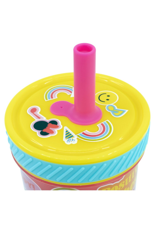 Vaso antivuelco 370ml MINNIE