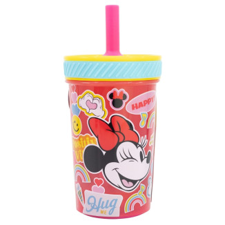 Vaso antivuelco 370ml MINNIE