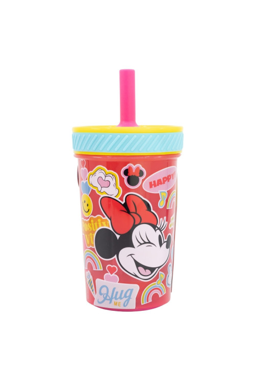 Vaso antivuelco 370ml MINNIE