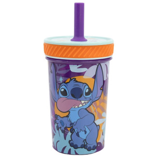 Vaso antivuelco 370ml STITCH